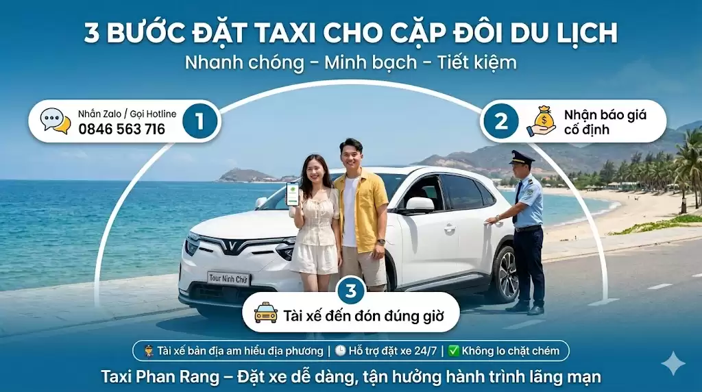 Taxi cho cặp đôi du lịch