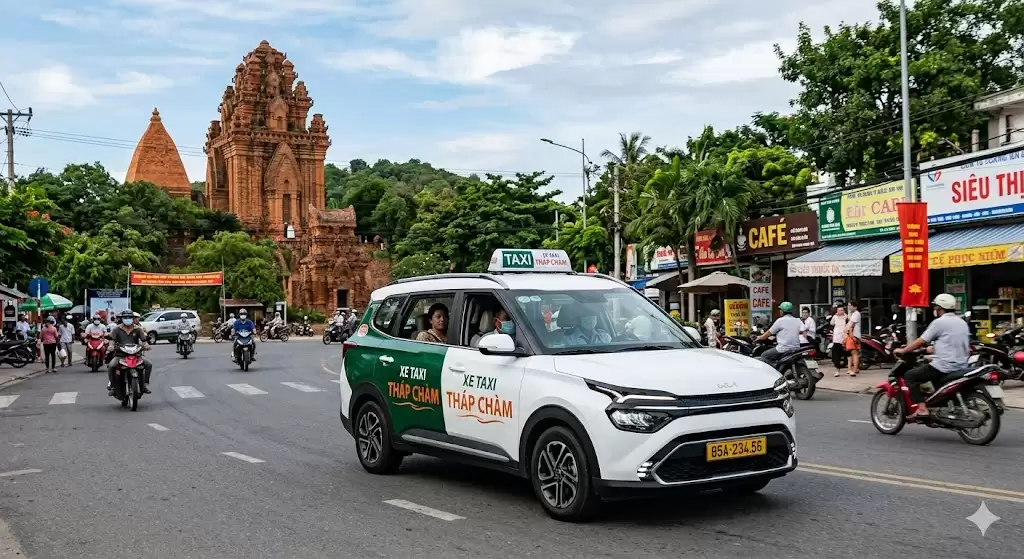 Taxi check-in Ninh Thuận