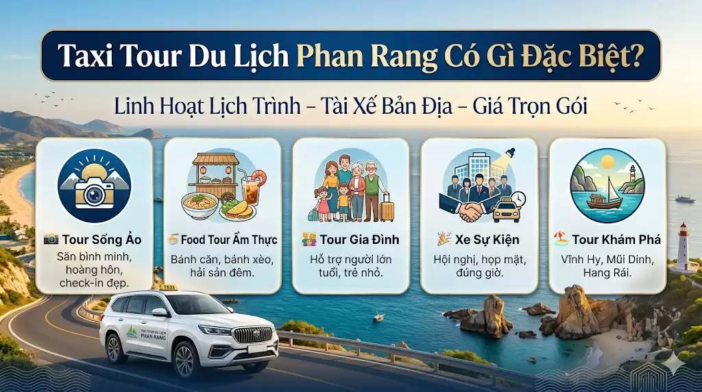 Taxi du lịch tiết kiệm