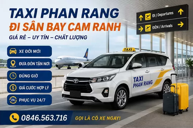Dịch Vụ Taxi Sân Bay Giá Rẻ Phan Rang