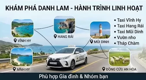 Taxi Phan Rang Đi Khu Du Lịch