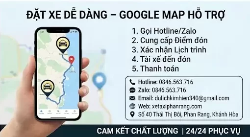 Taxi Phan Rang Đi Khu Du Lịch