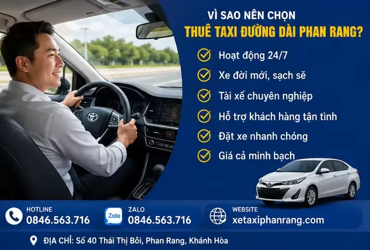 Thuê Taxi Đường Dài Phan Rang