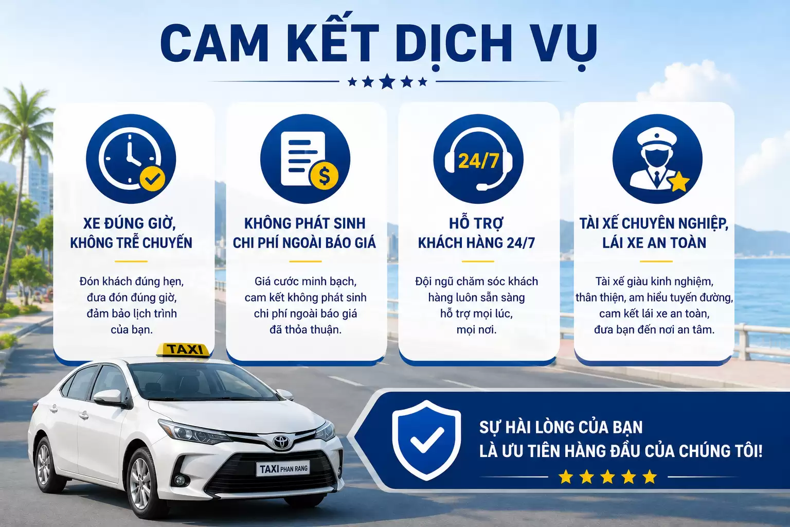 cam kết dịch vụ