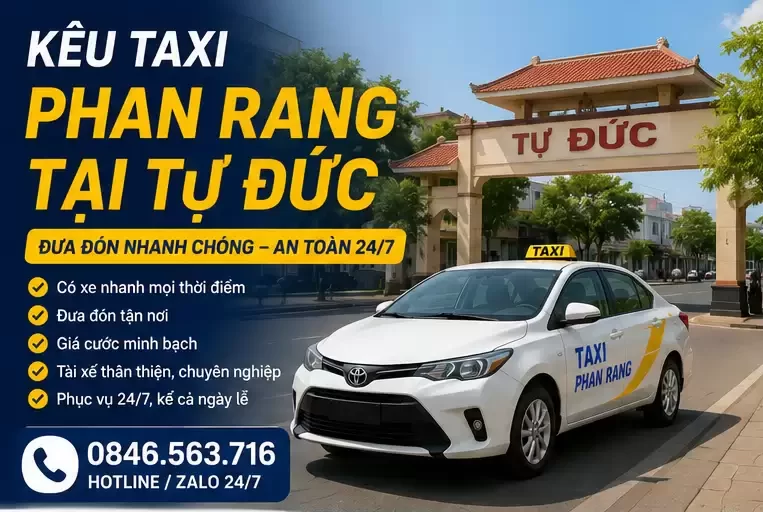 Kêu Taxi Phan Rang Tại Tự Đức
