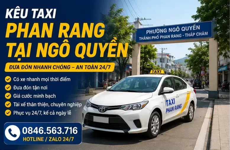 Kêu Taxi Phan Rang Tại Ngô Quyền
