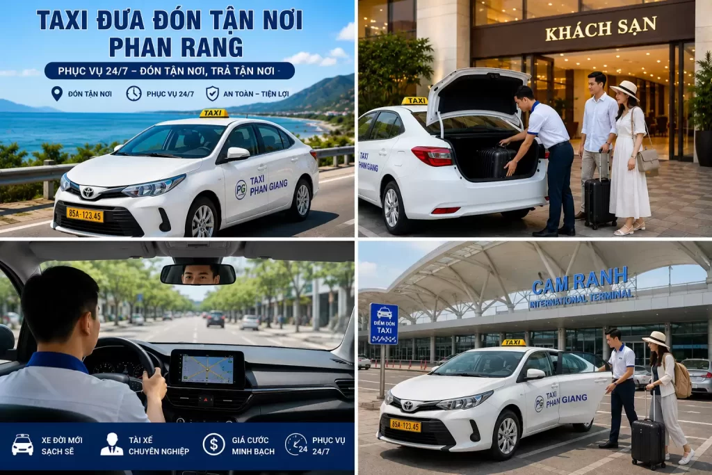 Taxi Đưa Đón Tận Nơi Phan Rang