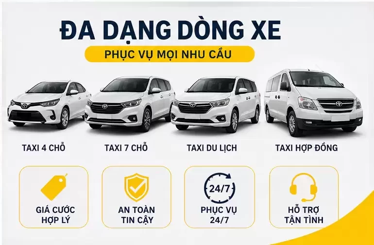 Dịch Vụ Taxi Tiện Lợi Phan Rang