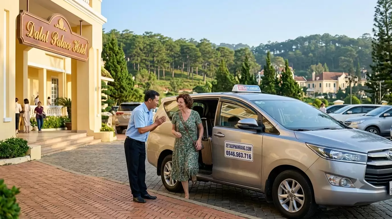 Taxi Phan Rang đi Đà Lạt đường dài