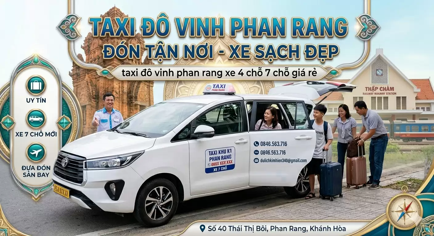 Taxi Phường Đô Vinh Phan Rang