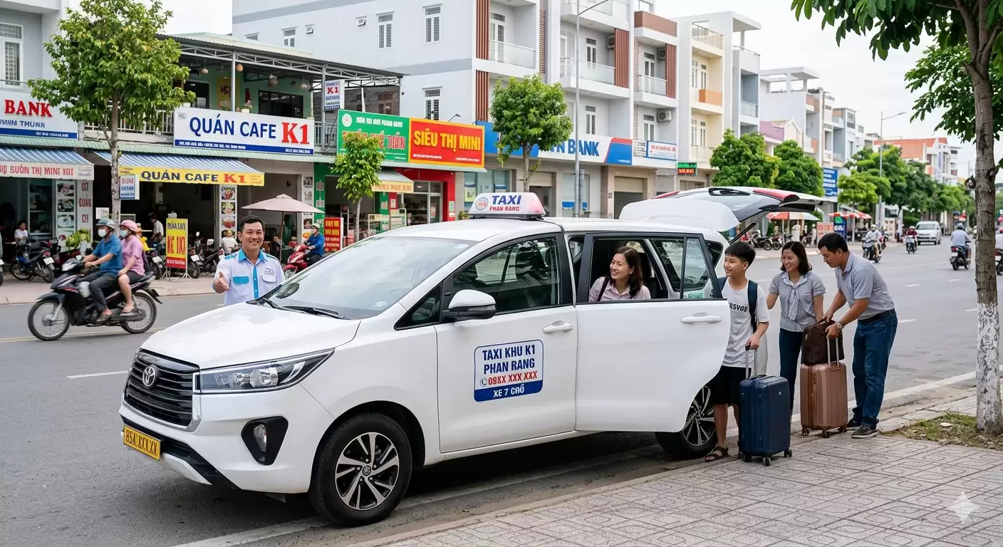 Đặt Taxi Phục Vụ Resort Ninh Thuận