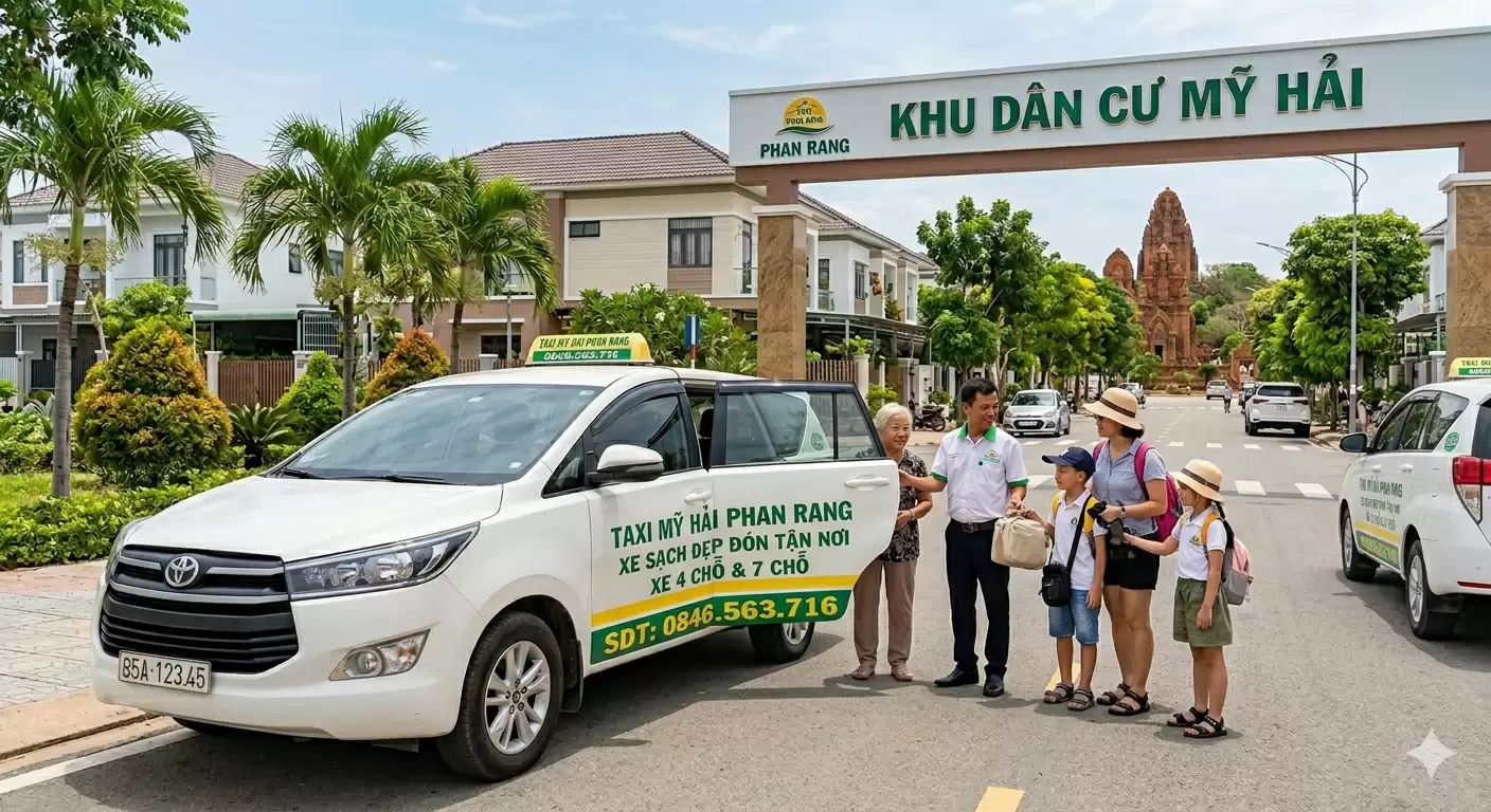 Taxi Khu Dân Cư Mỹ Hải Phan Rang