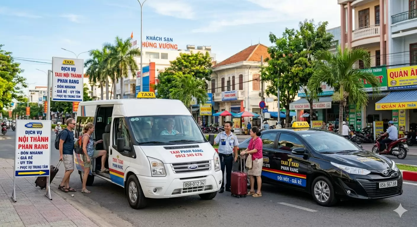 Dịch Vụ Taxi Nội Thành Phan Rang Giá Rẻ – Đón Nhanh