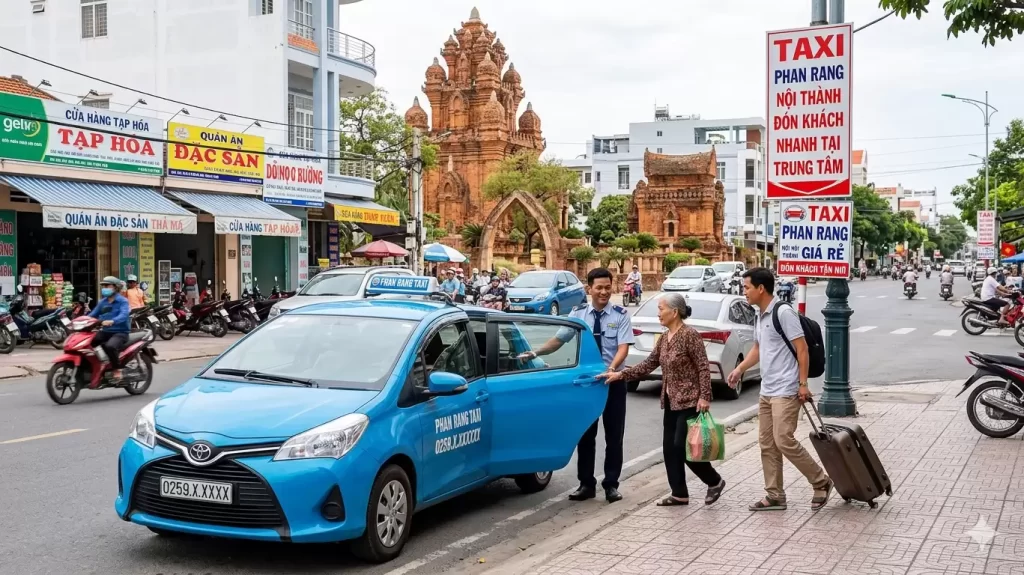 Taxi Phan Rang Nội Thành Giá Rẻ – Đón Nhanh, Đi Ngay, Phục Vụ 24/7