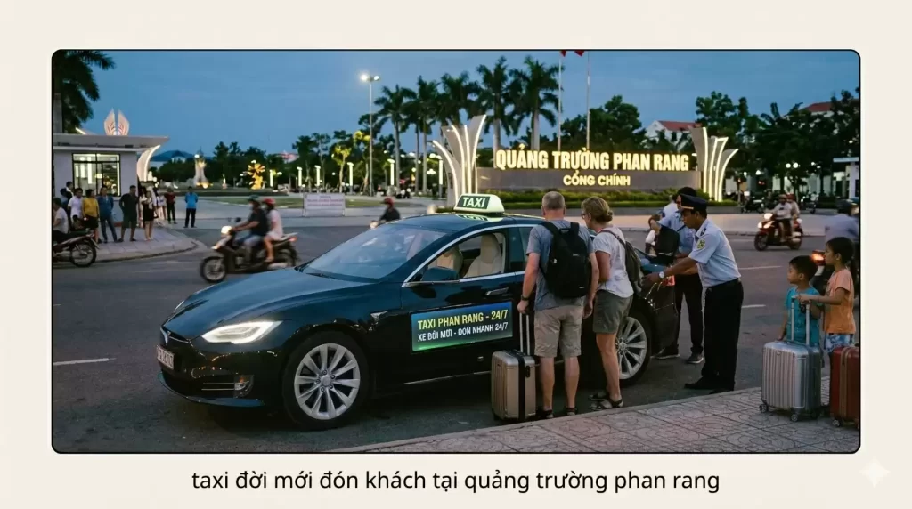 Taxi Đưa Đón Quảng Trường Phan Rang – Đón Nhanh 🚖📍