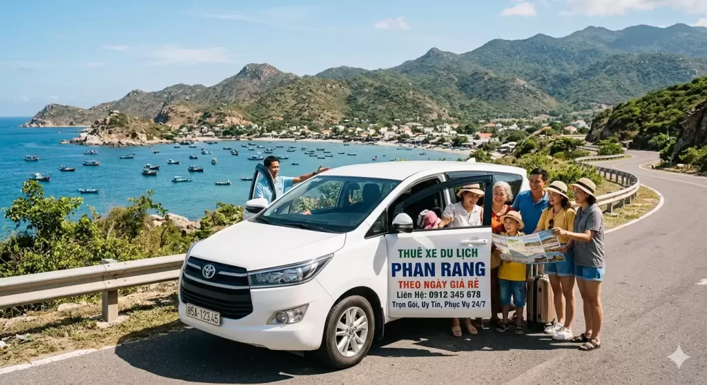 Thuê Xe Du Lịch Phan Rang Theo Ngày Đi Tour 24/7