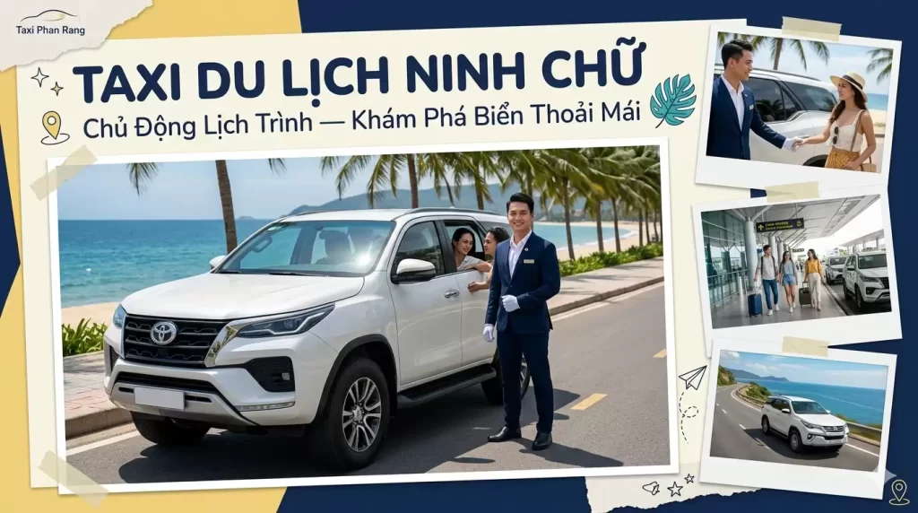 Thuê Taxi Khu Du Lịch Ninh Chữ 24/7 — Đón Nhanh, Chủ Động Khám Phá Ven Biển