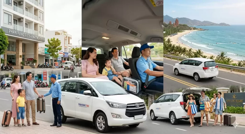 Đặt Xe Taxi Phan Rang Đi Ninh Chữ – Di Chuyển Nhanh, Tiện Lợi, Phục Vụ 24/7