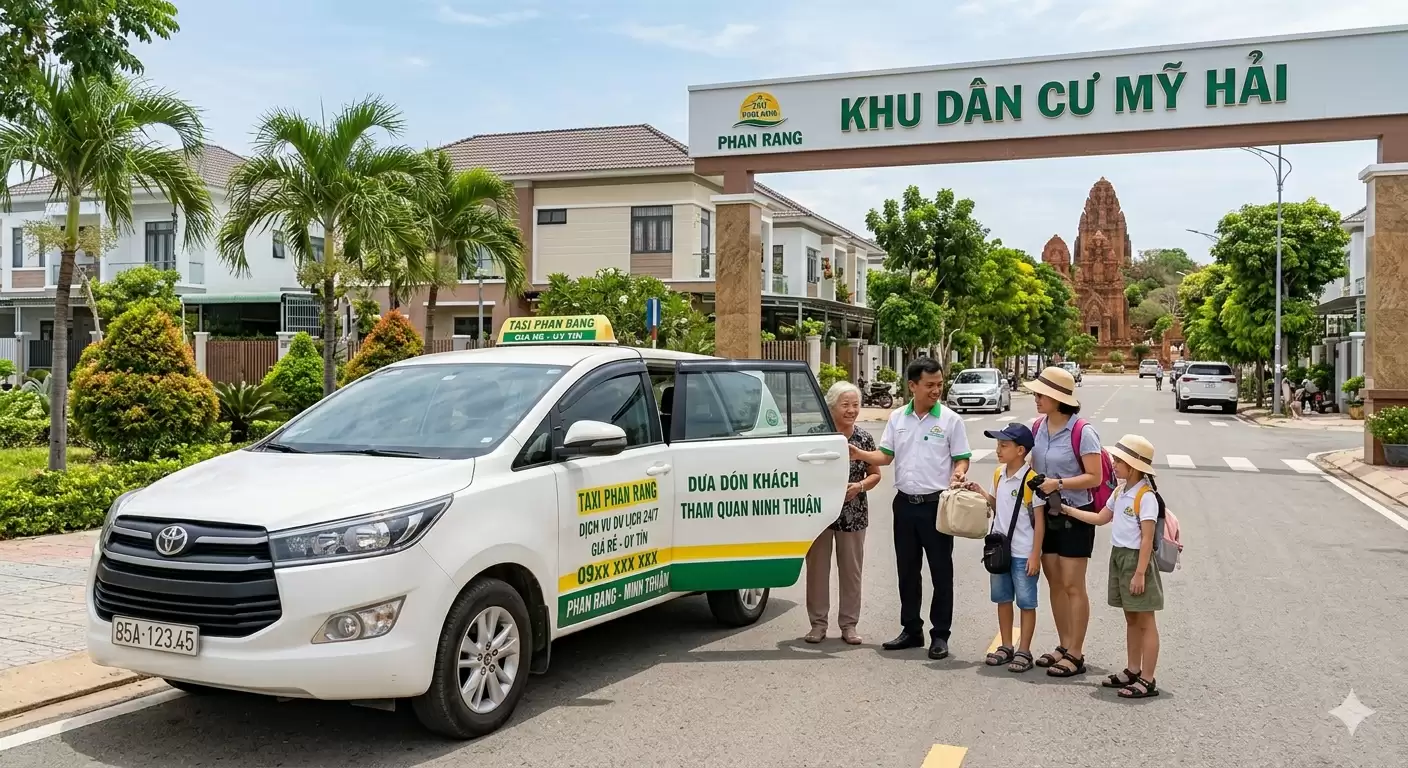 Taxi Khu Dân Cư Mỹ Hải Phan Rang