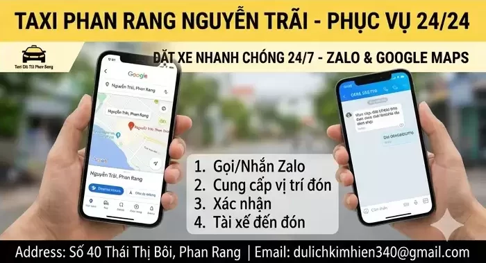 Thuê Taxi Phan Rang Tại Nguyễn Trãi
