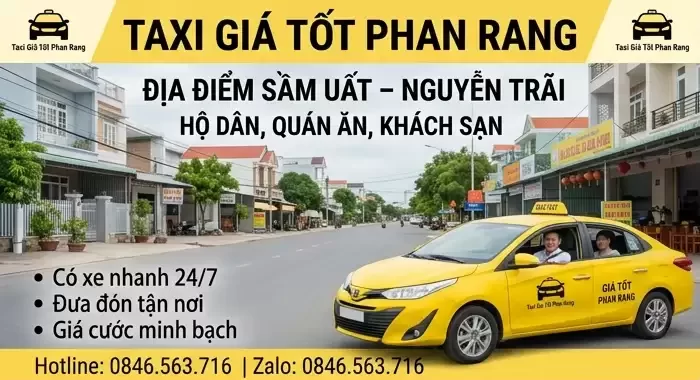 Thuê Taxi Phan Rang Tại Nguyễn Trãi