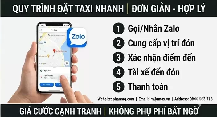 Gọi Taxi Phan Rang Tại Tự Đức