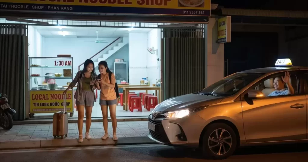 Taxi Phục Vụ Đêm Phan Rang – Cứu Tinh Thần Tốc Cho Mọi Chuyến Đi Xuyên Màn Đêm!