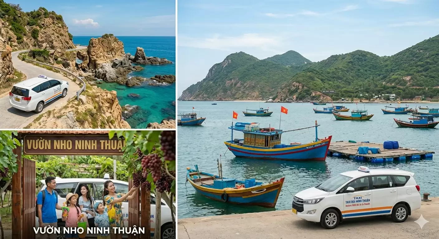 Taxi Biển Ninh Chữ – Phan Rang: Đặt Xe Nhanh, Giá Tốt Gọi Là Có