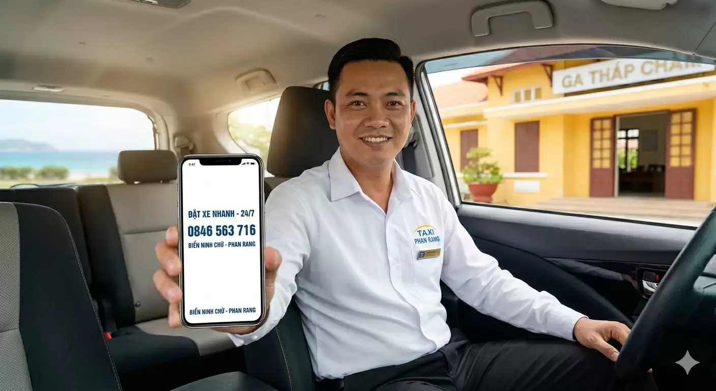 Taxi Biển Ninh Chữ – Phan Rang: Đặt Xe Nhanh, Giá Tốt Gọi Là Có
