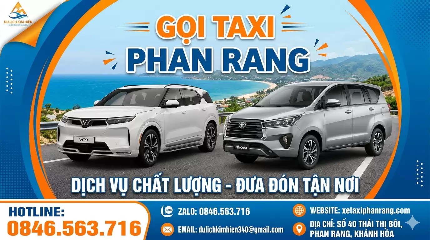 Taxi Tháp Chàm Phan Rang Ninh Thuận Uy Tín