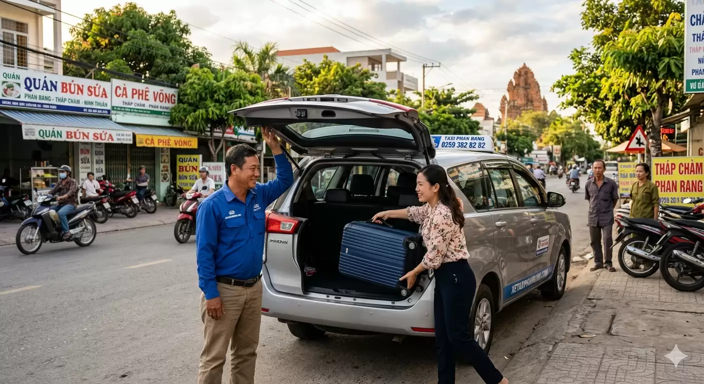 Taxi Tháp Chàm Phan Rang Ninh Thuận Uy Tín