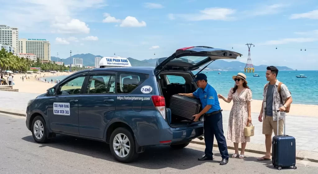 Taxi Tháp Chàm Phan Rang đường dài ninh thuận