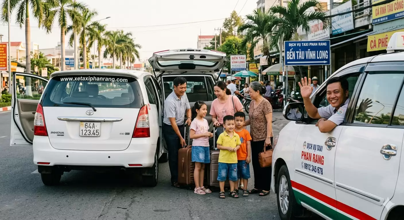 Taxi Tháp Chàm Phan Rang đường dài ninh thuận