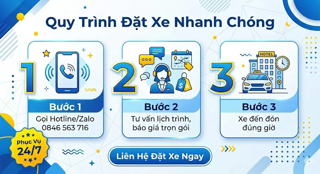 Taxi đi chơi đêm Phan Rang