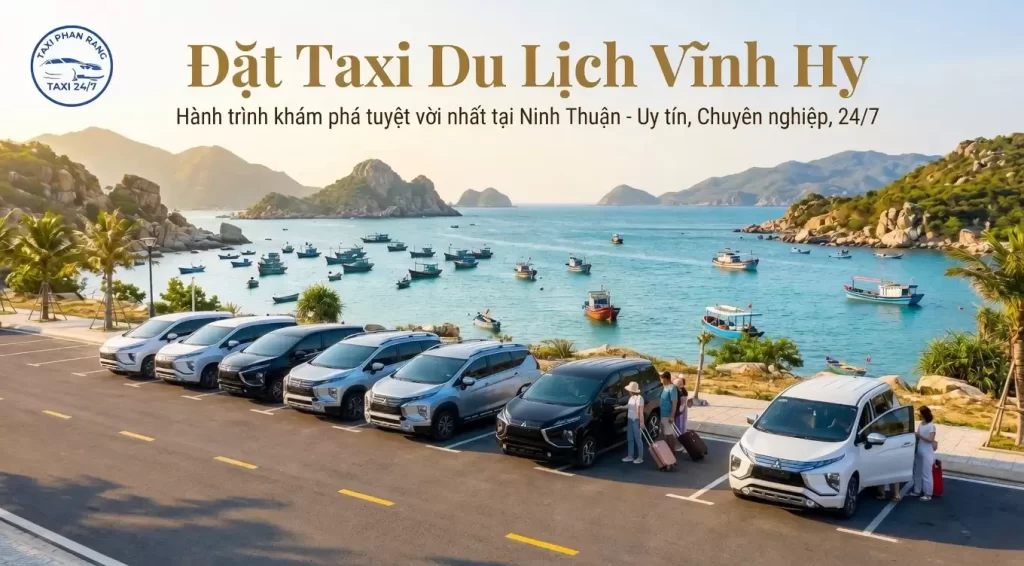 Đặt Taxi Du Lịch Vĩnh Hy – Gọi Là Có Xe Sau 5 Phút