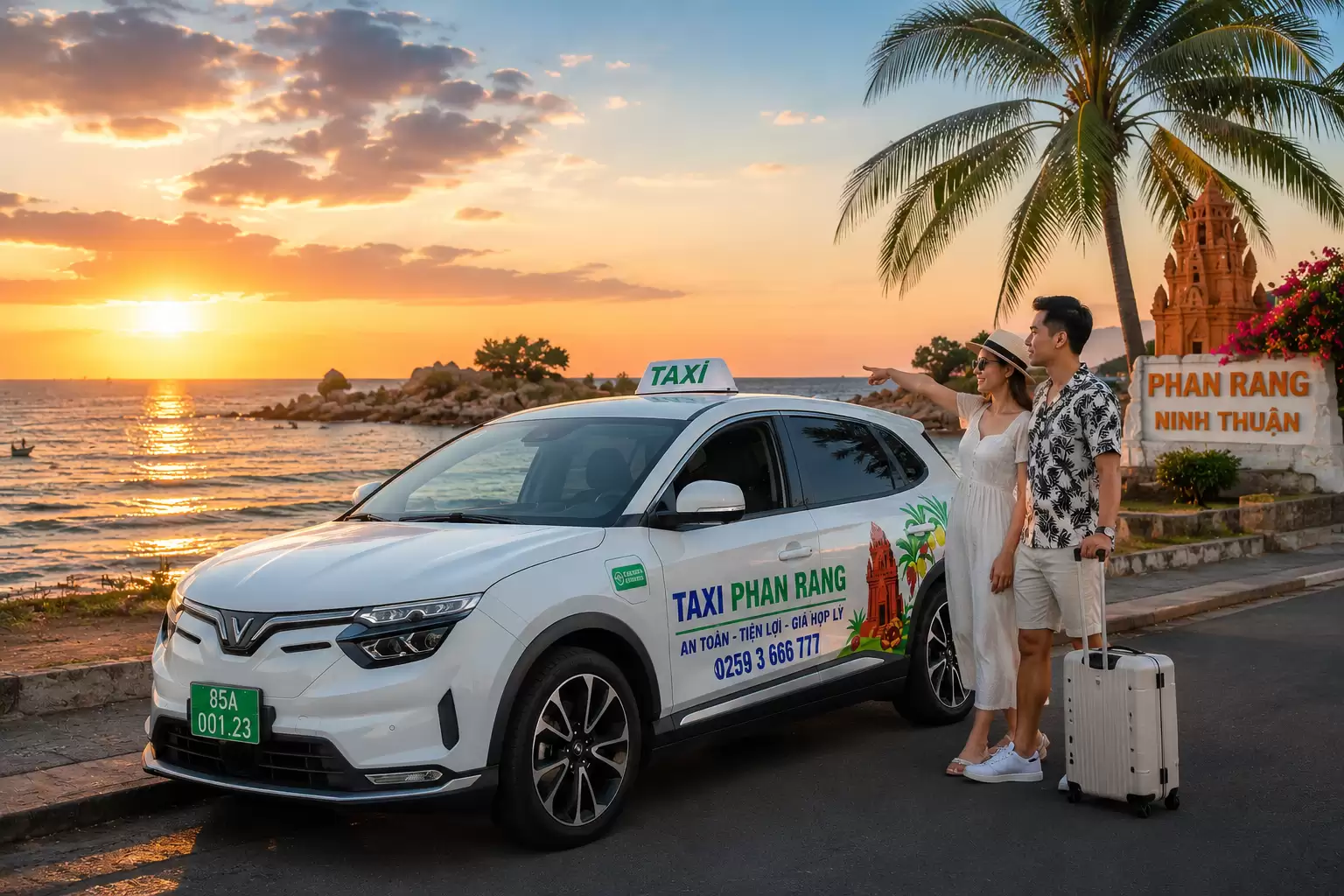 Gọi Taxi Du Lịch Tại Ninh Thuận – Có Xe Nhanh, Giá Hợp Lý, Đưa Đón Tận Nơi