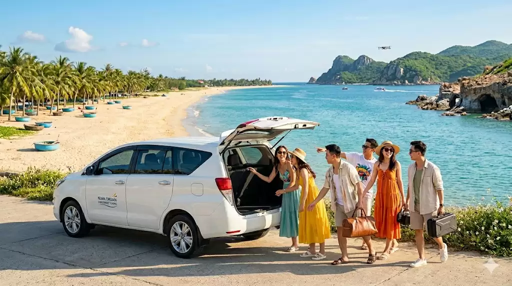 Taxi phục vụ nhóm bạn