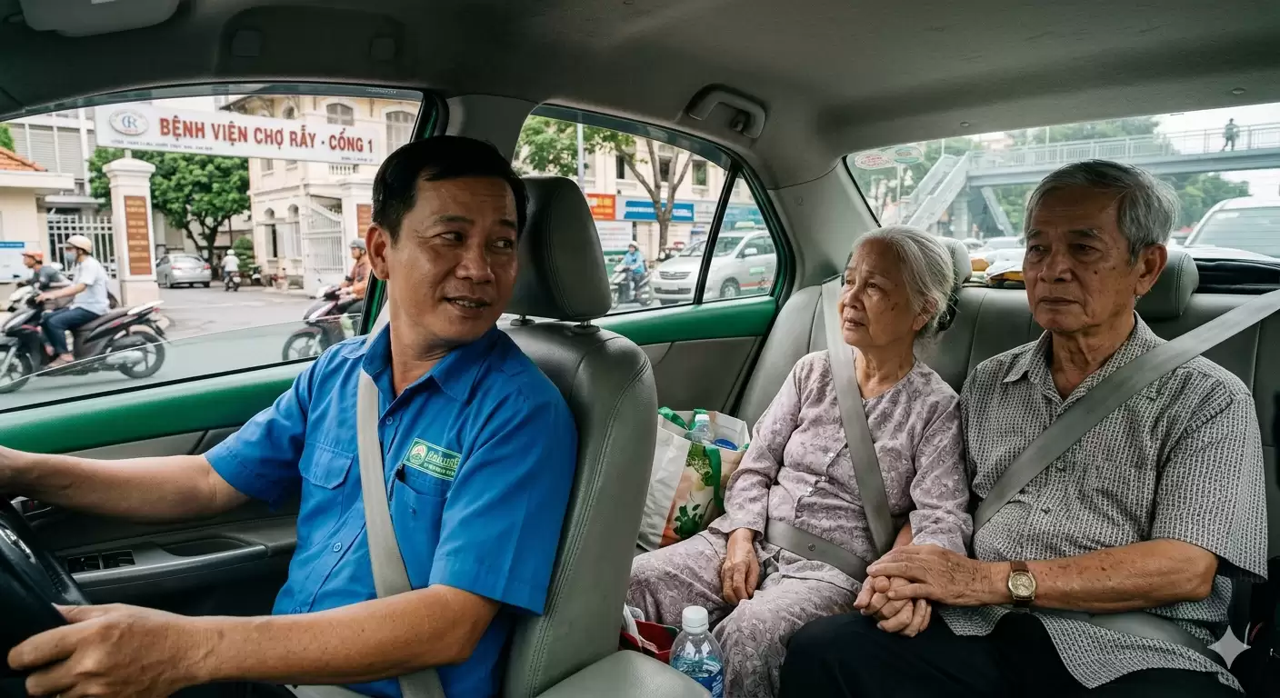 Taxi Tháp Chàm Phan Rang đường dài giá tốt