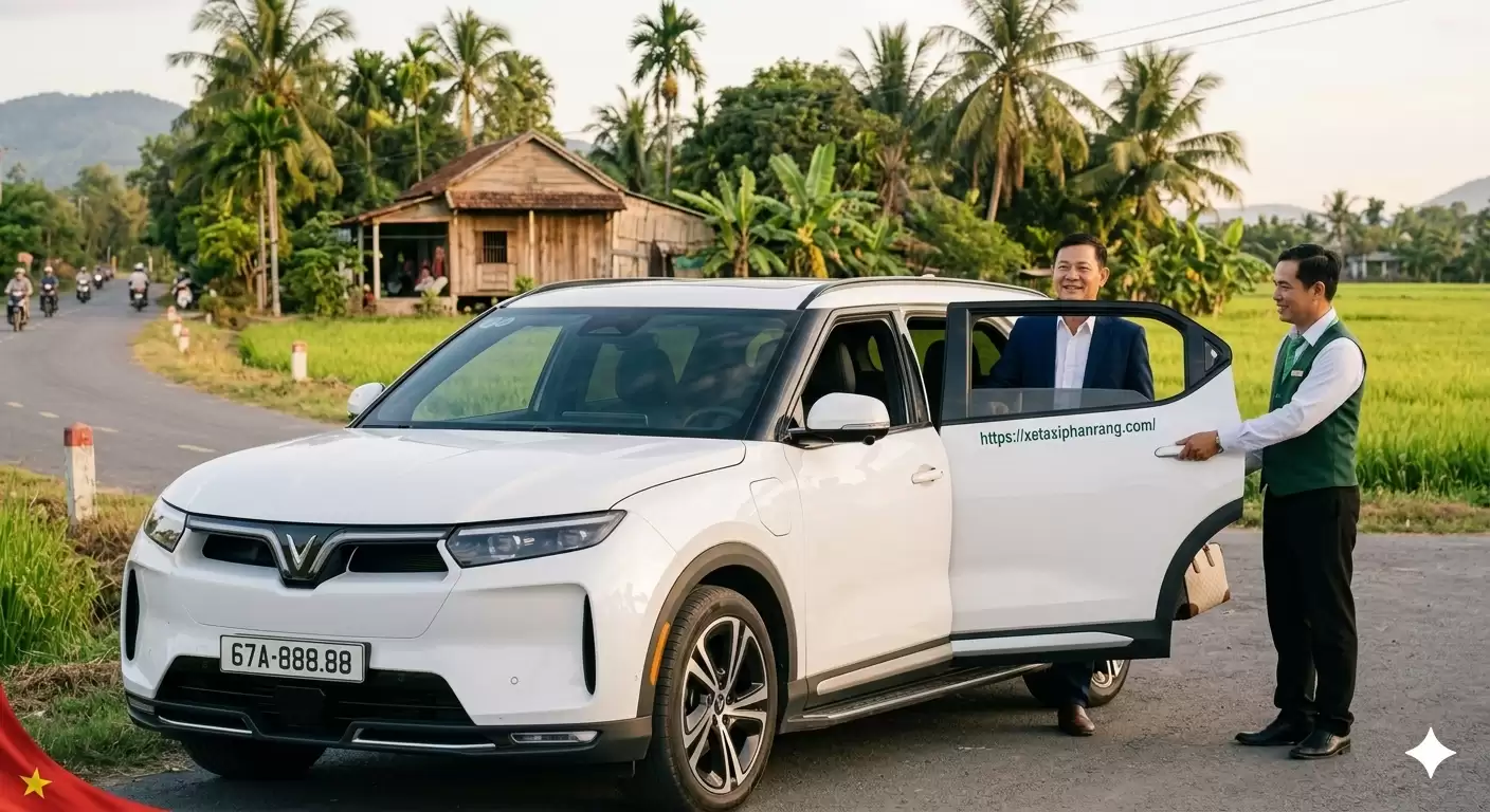 Taxi Tháp Chàm Phan Rang đường dài giá tốt