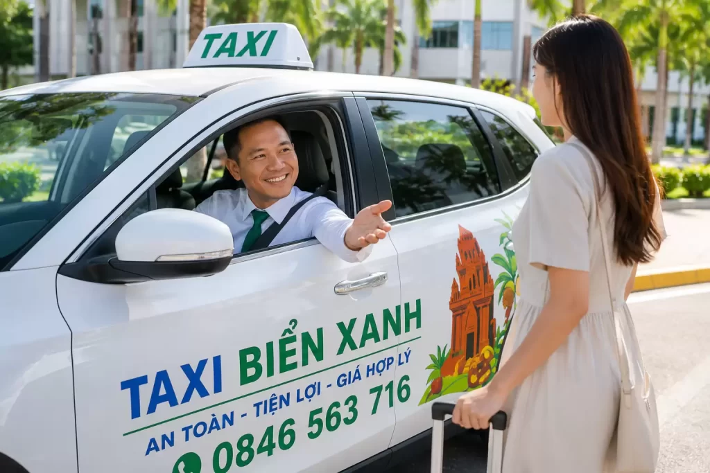 Gọi Taxi Biển Xanh Phan Rang – Xe Có Nhanh, Đưa Đón Tận Nơi
