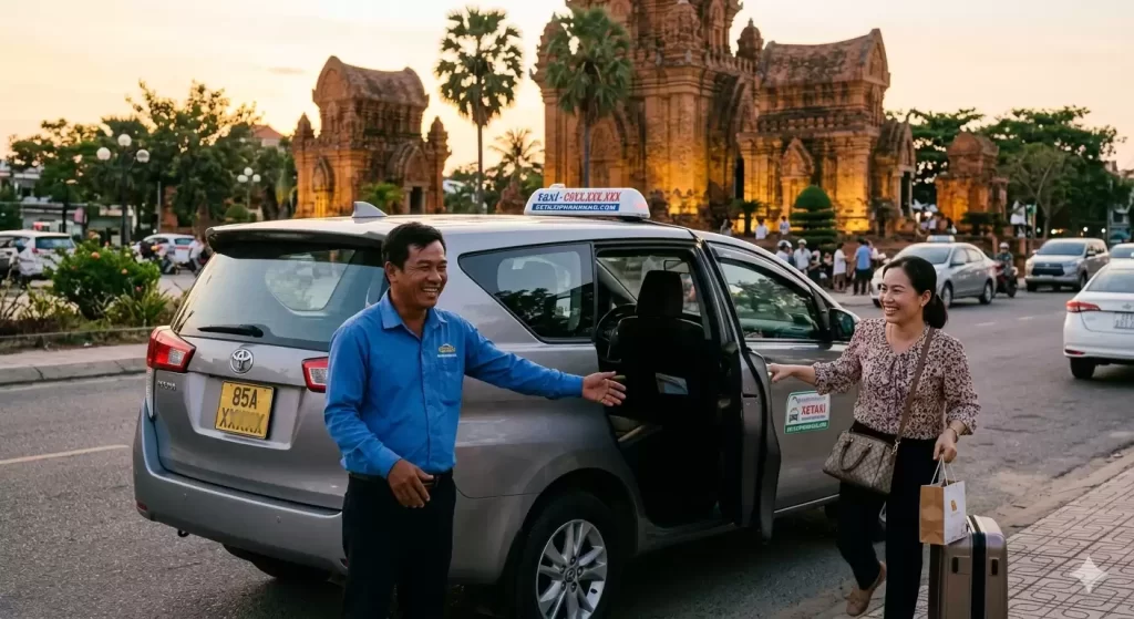 Taxi Tháp Chàm Phan Rang Ninh Thuận giá rẻ