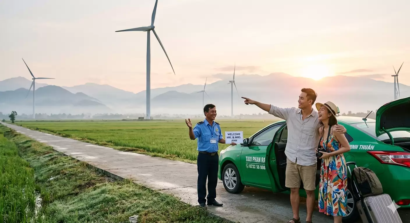 Taxi Tháp Chàm Phan Rang đưa đón sân bay 24/7