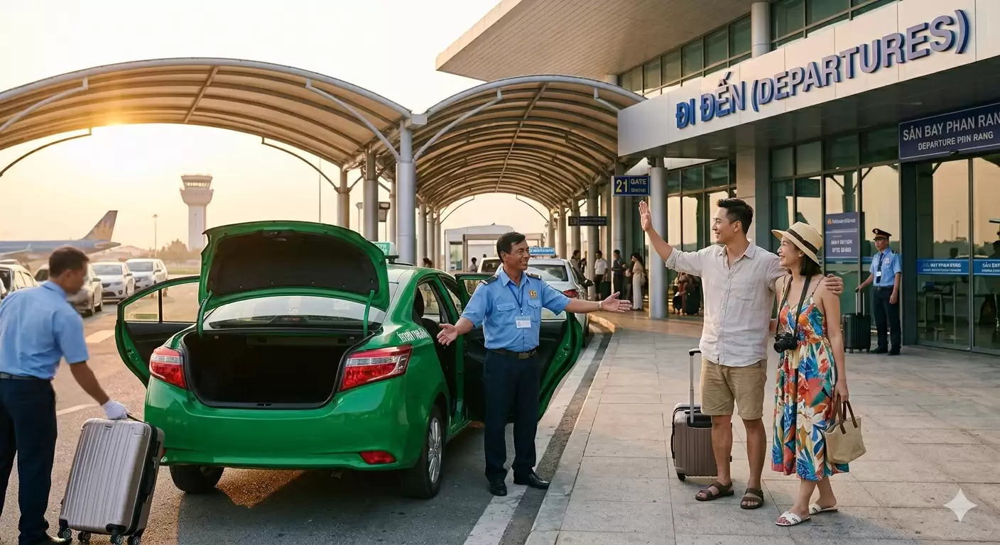 Taxi Tháp Chàm Phan Rang đưa đón sân bay 24/7