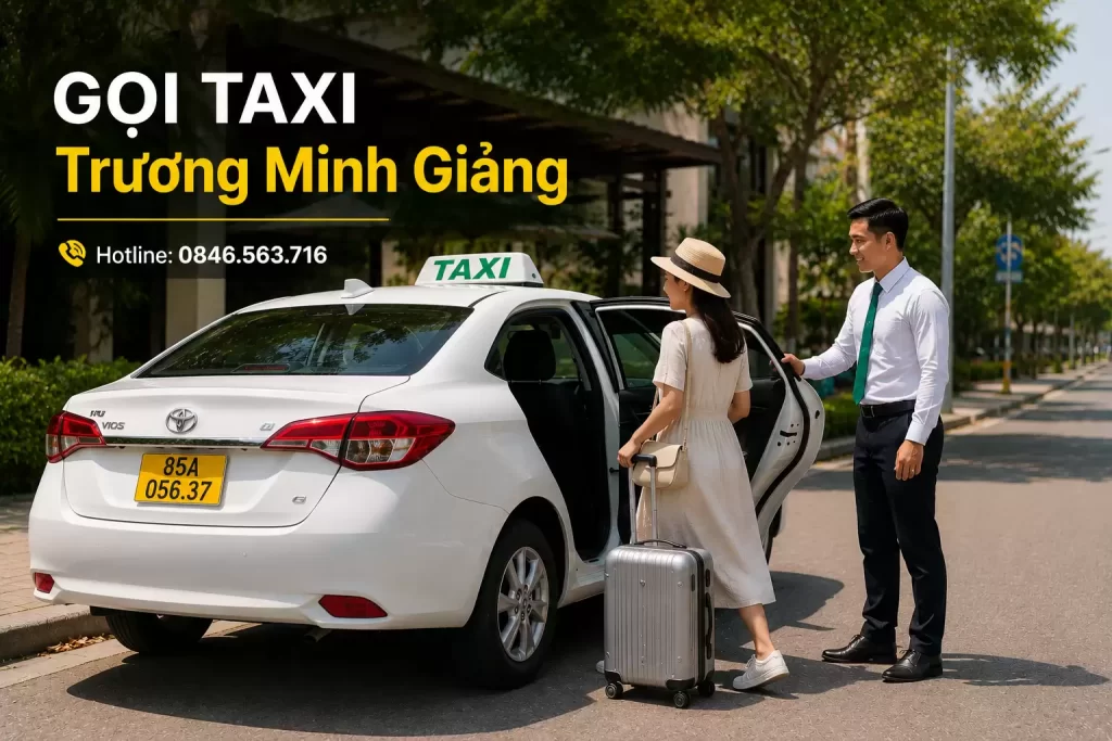 Gọi Taxi Trương Minh Giảng – Xe Đón Nhanh, Có Mặt Chỉ Sau Vài Phút!