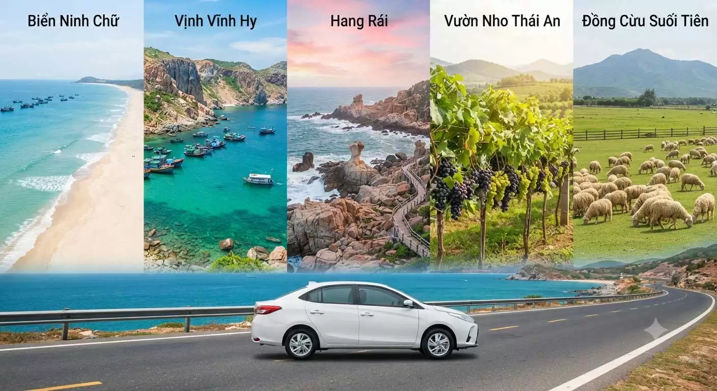 Taxi Phan Rang đi Nha Trang: Đặt xe nhanh, giá rẻ, an toàn