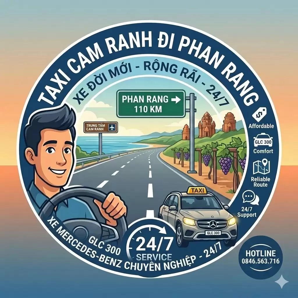 Taxi Cam Ranh Đi Phan Rang Giá Rẻ