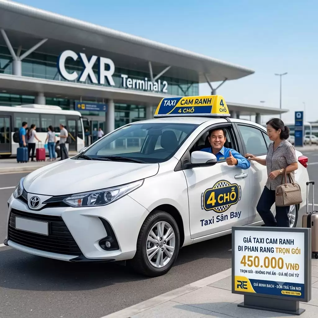 Giá Taxi Cam Ranh Đi Phan Rang