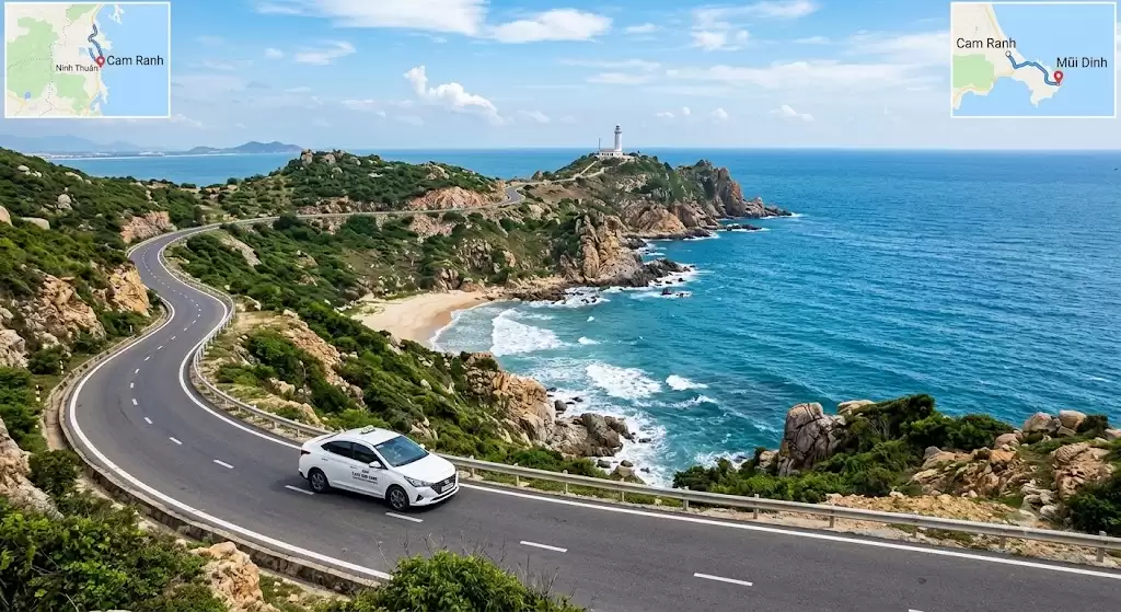 Taxi Cam Ranh đi Mũi Dinh