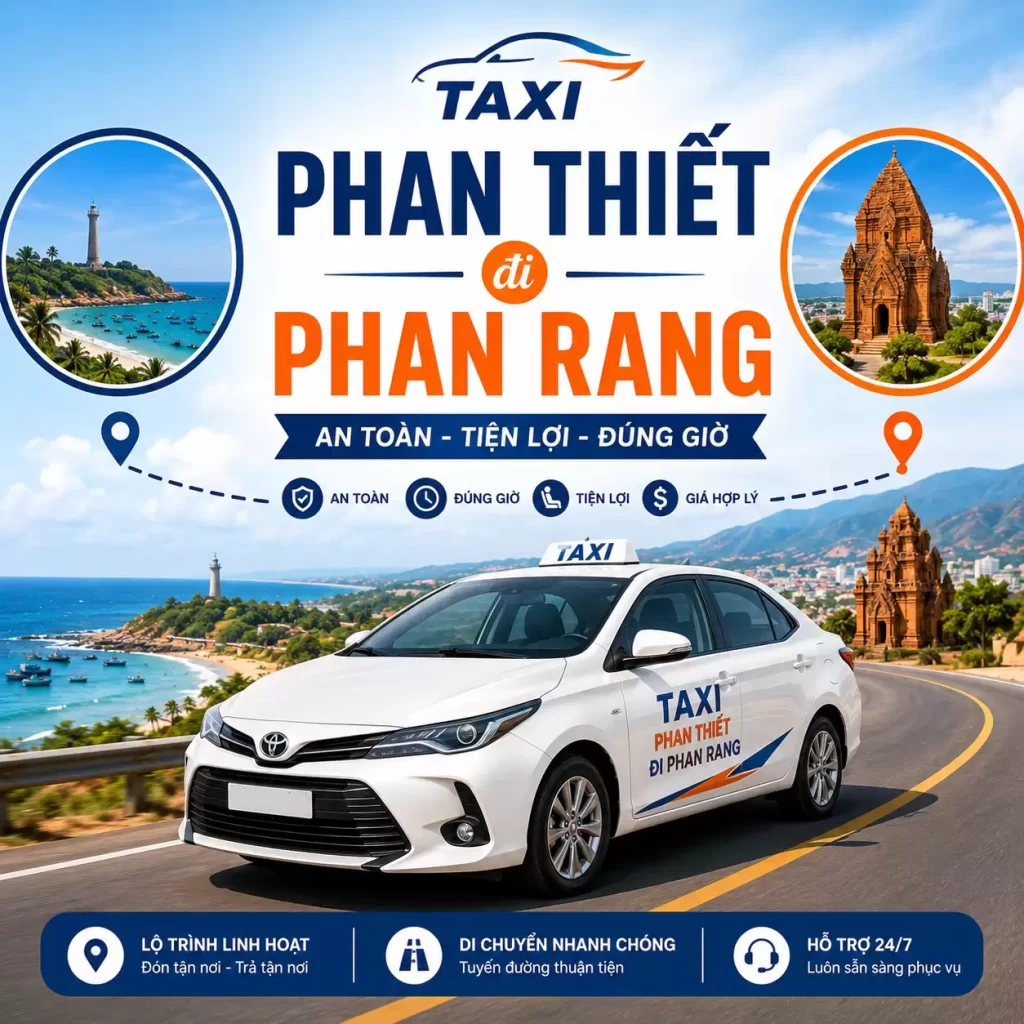 Taxi Phan Thiết đi Phan Rang