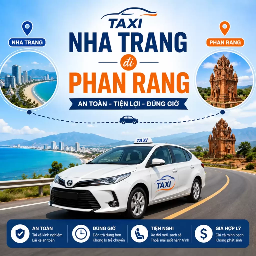 Taxi Nha Trang đi Phan Rang